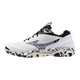Mizuno Wave Stealth 6 (25) - Sis&auml;pelikenk&auml; (White/Black/GE Gold)